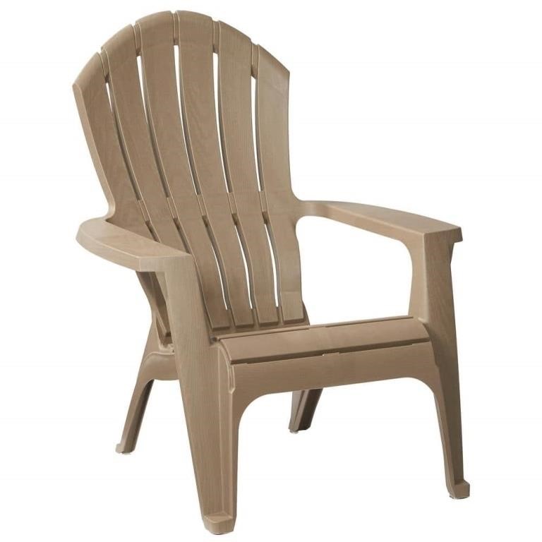 RealComfort Mushroom Patio Adirondack Chair