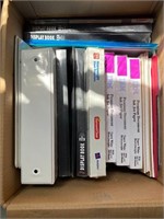 LOT Misc Office Paper, Binders, Folders