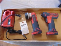 Snap On Power screwdriver and flashlight