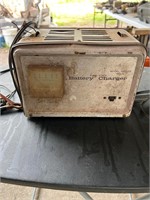 Vintage battery charger works