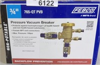 Febco Pressure Vacuum Breaker 3/4