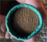 UNSEARCHED ROLL OF WHEAT PENNIES