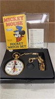 Mickey Mouse pocket watch untested.