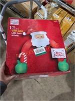 Home accents 12.5ft Santa inflatable