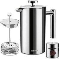 MuellerLiving French Press Coffee Maker, 34 oz