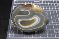 Brazilian agate, polished, 12.6 oz