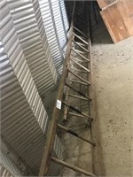 2pc WOODEN LADDER 20 ft