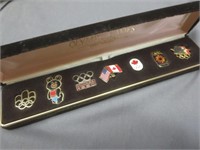 Olympic Pin Collection in Velvet Case