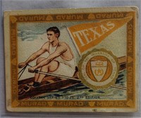 Rare 1909 Murad Cigarette UT Texas Row Team Card
