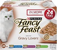 Seal Fancy Feast Wet Cat Food, Gravy Lovers