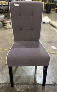 Modern Grey Fabric Side Chair