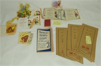 Tally Bridge Table Cards, Stamp Books, Coin Wrappr