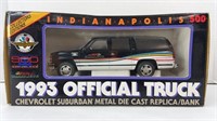 1993 INDIANAPOLIS 500 DIECAST SUBURBAN BANK