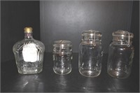 Atlas Jars & Crown Royal Bottle
