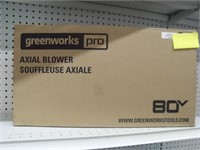 New Greenworks 80V Axial Blower (BARE TOOL ONLY, )