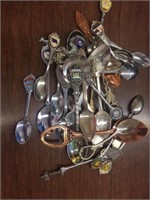 30 COLLECTOR SPOONS FROM ALL OVER THE WORLD