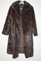 Vintage Mink Coat - Mid Length (Calf) Small