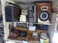 Contents of cabinet (misc. items)