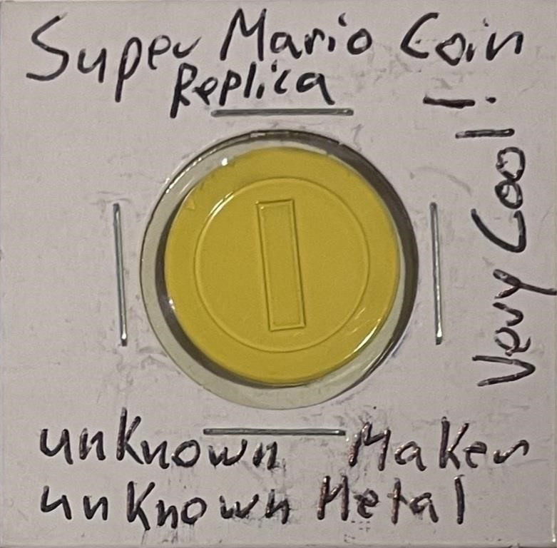 Super Mario Coin Replica - very cool