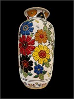 Mid Century MANOYSAKIS KERAMIK Floral Vase