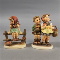 (2) VINTAGE GOEBEL HUMMEL FIGURINES