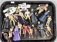 GROUP OF MODERN STAR WARS ACTION FIGURES
