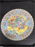 Antique Asian porcelain plate.