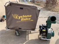 Cyclone Rake Lawn/Leaf Vacuum w/ Hose