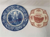 Independence Hall & Belvoir Castle Plates
