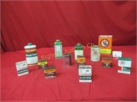 Vintage Tins: Spice, Powders Various Sizes 14pcs