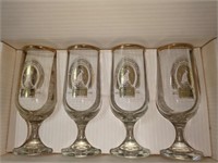 Rocky Mountain COORS Beer stemware set in