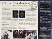 1953 Lincoln Memorial Cent Panel
