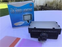 LED Video Lighting w/ color lens