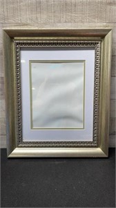 Gold Matted Frame Holds 11" X 14" Picture 8" X 10"