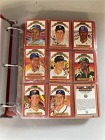 Album of 1990 Donruss Baseball Cards