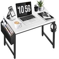 Dlisiting Small Computer Desk For Bedroom White