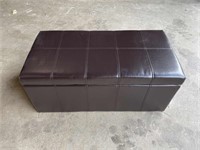 FIRST HILL STORAGE OTTOMAN ESPRESSO