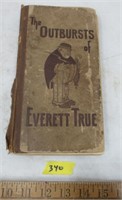 The Outbursts of Everett True book, bad binding