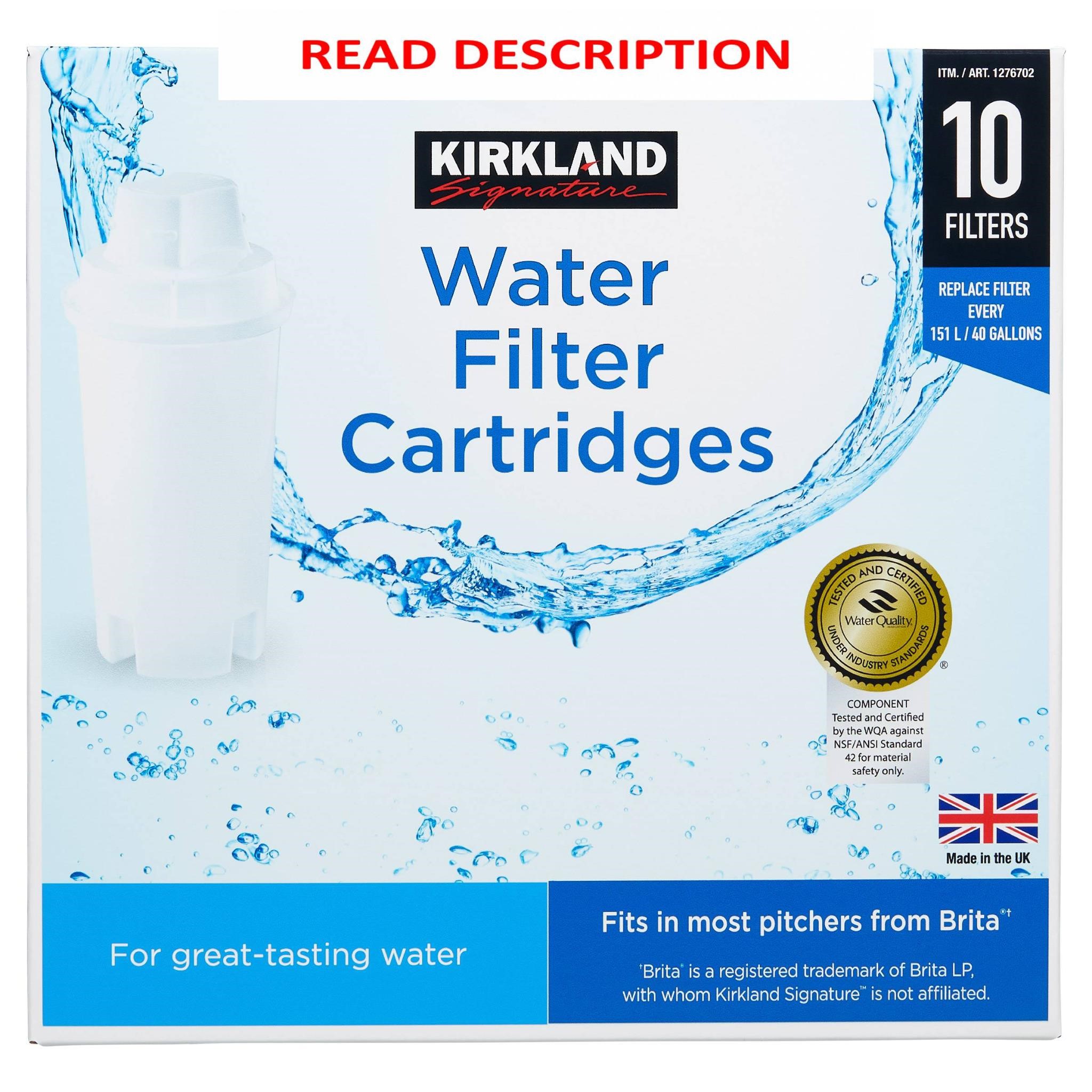 Kirkland Signature Water Filter Cartridge  10Pk