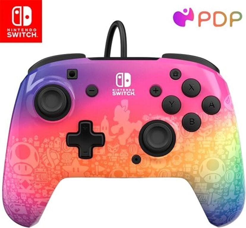 PDP REMATCH Enhanced Wired Nintendo Switch Pro Con