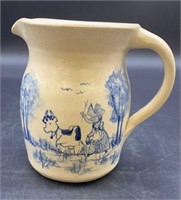 Vintage Pottery Milk Pitcher