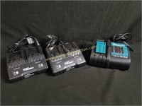 Makita And Hyper Tough Battery Chargers