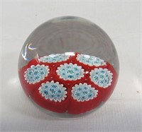 Vintage Millefiori Paper Weight