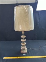 MCM Marble Table Lamp