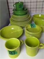 Lime Green, Medium Green Fiesta Dishes, Bowls,