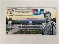 Major Audie Murphy US Army First Day Cover