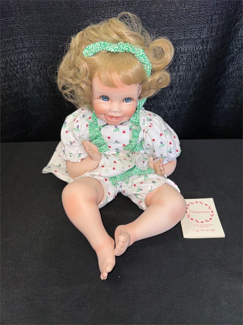 “Shannon” Porcelain Doll