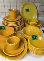 Mustard Yellow Fiesta Dishes, Oval Serving