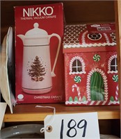 Nkko Coffee Carafe, Platter, Gift Box