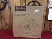 Maxkare Foot Spa Massager w/ Heat/Vibration